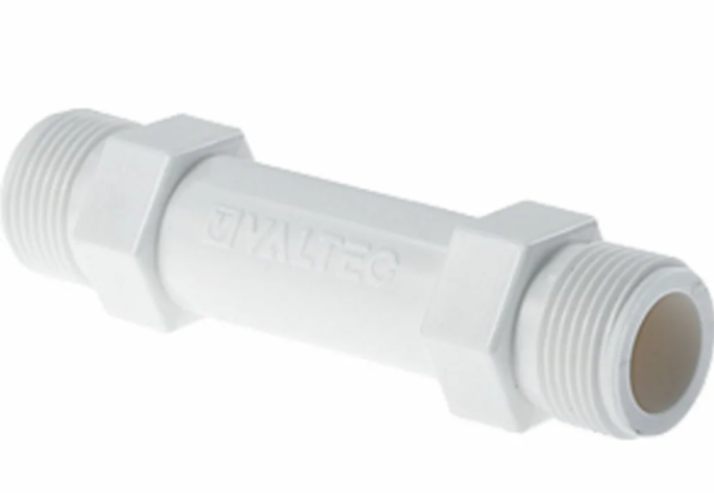 Вставка ремонтная 1х105 нейлон для счетчика воды VALTEC Белый (10/140) VTp.789.105.05