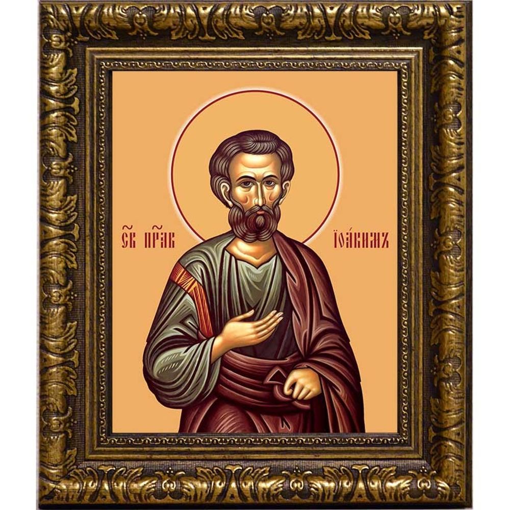 Иоаким праведный Богоотец. Икона на холсте.