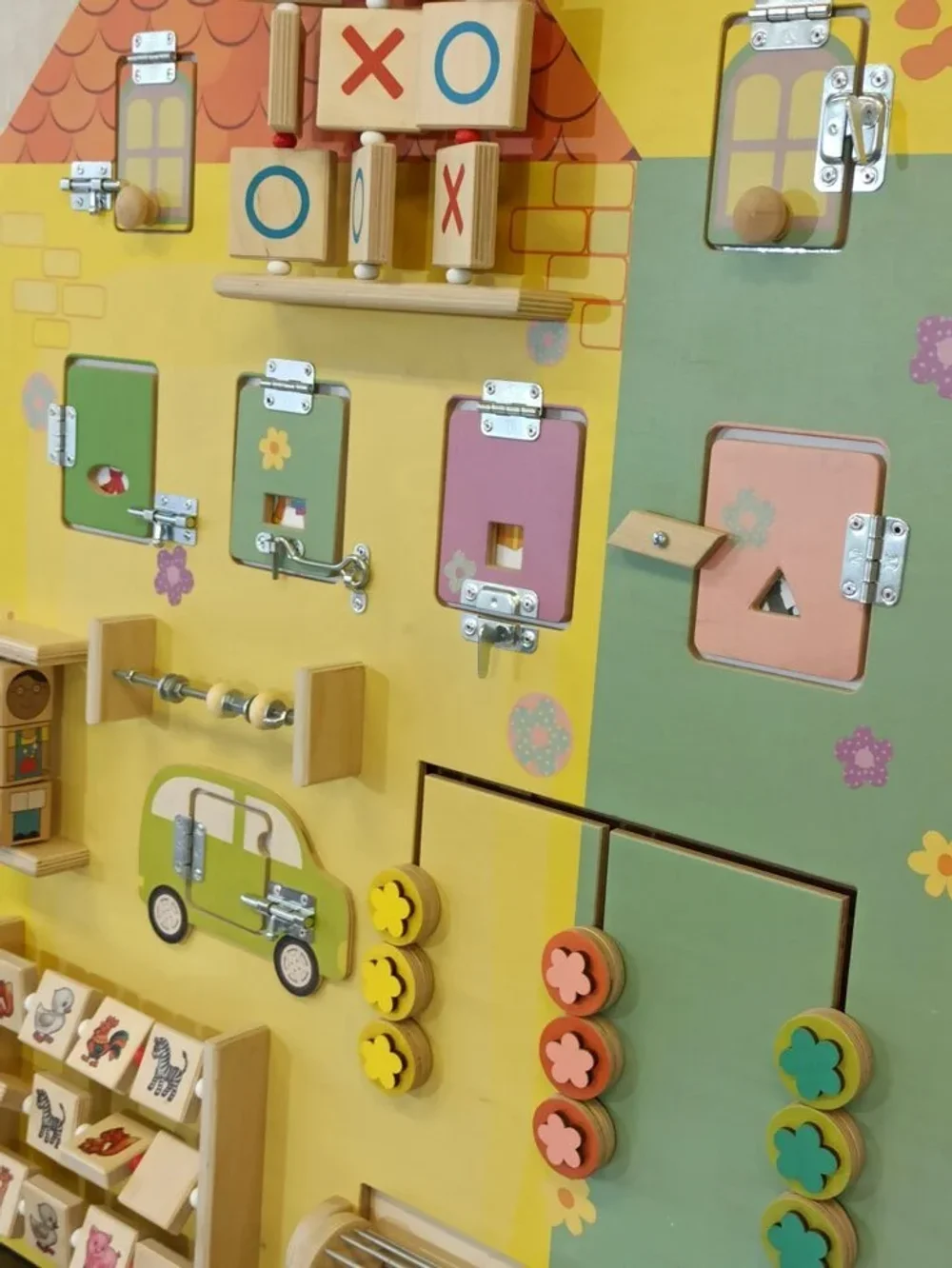 Развивающая панель "Городок 2"