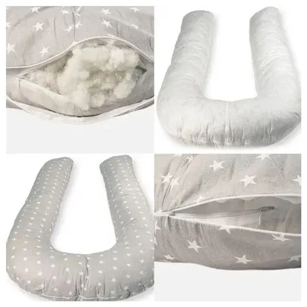 Подушка для беременных "U-образная длинная 3,4м" (бязь)