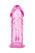 Насадка на пенис Toyfa розовая 13 см
