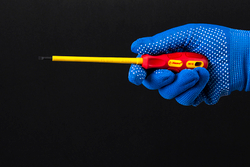 Отвертка шлицевая, Hans, 0818M3-4