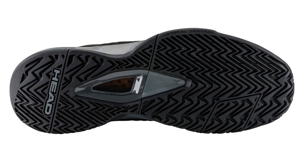 Мужские кроссовки теннисные Head Revolt Pro 4.5 - black/dark grey