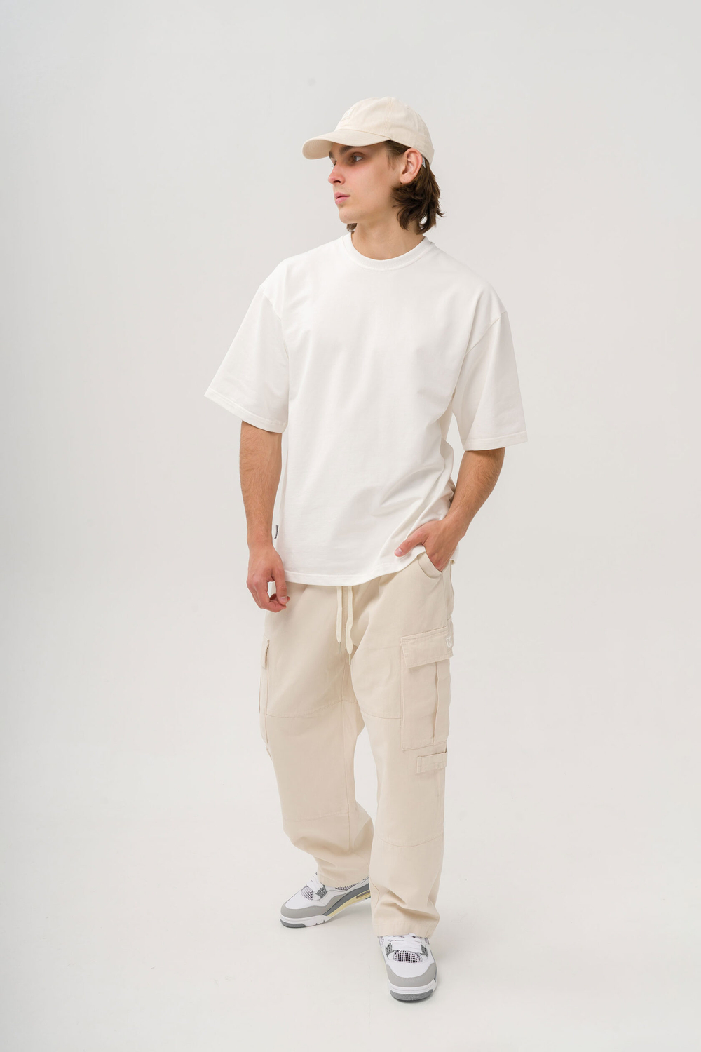 Брюки KUL'TURA Cargo 2 pocket Белый