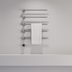 Полотенцесушитель электрический ABBER Charme AH4005BST сталь брашированная