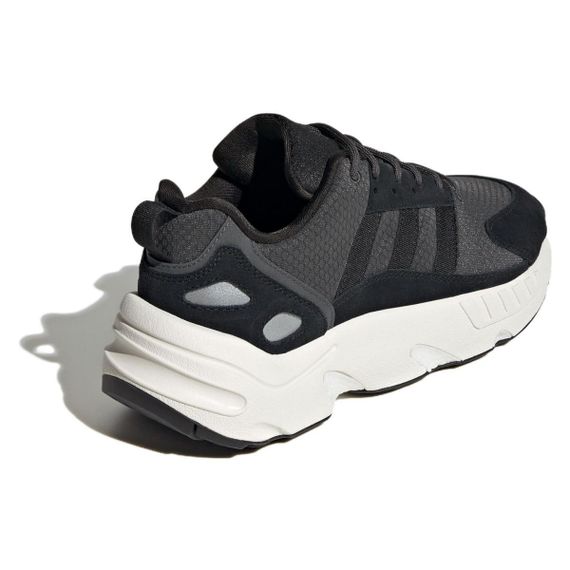 Кроссовки adidas originals ZX 22 Boost Бежевые кроссовки Низки черно-серого цвета Унисекс