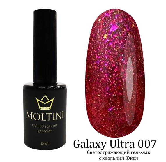 Гель-лак Moltini Galaxy Ultra 007, 12 ml