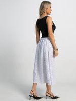 Юбка Маришка (белая/горох) Ю15856-30М LT Collection