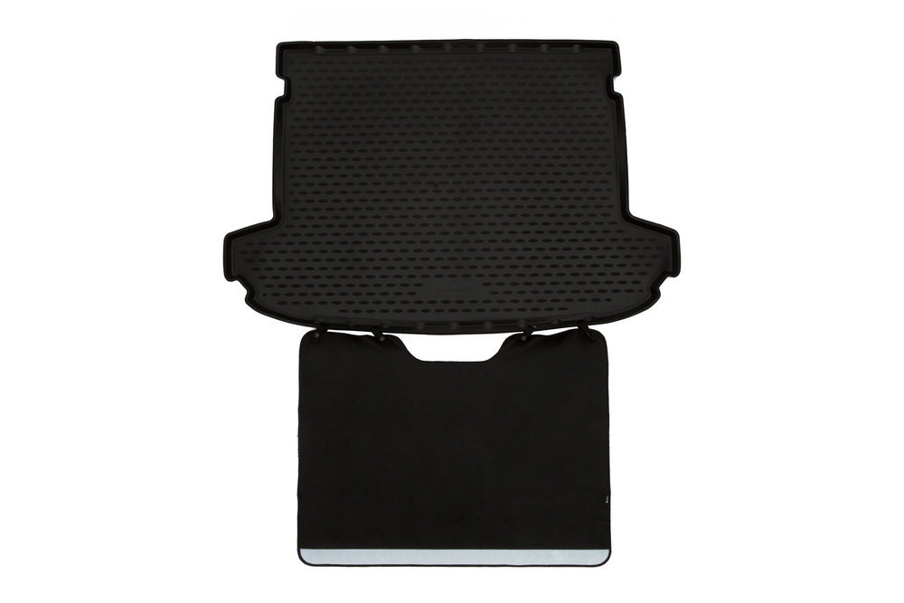 Коврик в багажник для с функцией защиты бампера Econom KIA Sportage, 2016-, кроссовер ELEMENT.SET.005