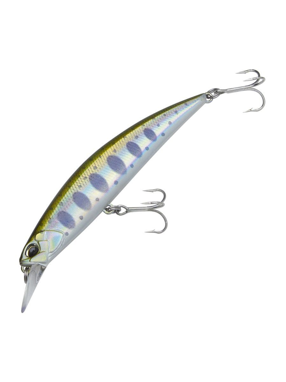 Воблер DUO Spearhead Ryuki 80S, AHA4006 Ayu OB, 80 мм, 12 г, тонущий, минноу