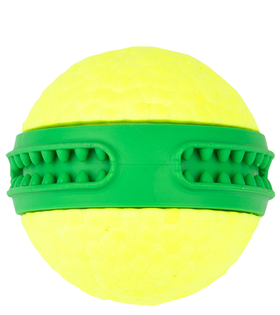 Mr.Kranch Игрушка для собак мяч Зубастик диаметр 6см зеленая