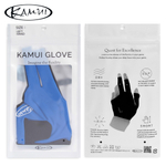 Перчатка для бильярда "Kamui QuickDry Short" синяя/черная левая M