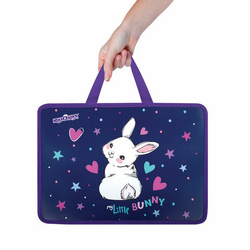 Папка-сумка А4 с ручками ЮНЛАНДИЯ Флаффи тейл (272161)