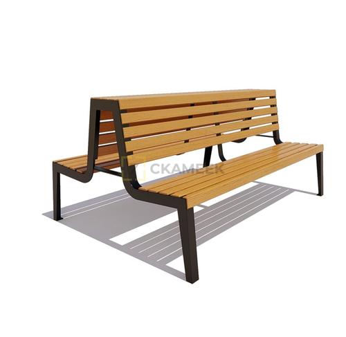 Скамейка парковая «Магадан» (1,5 м термобереза)