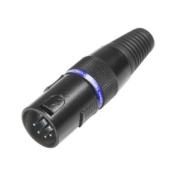 Adam Hall K3DMXT5 - разъем 5-pole DMX (M), сопротивление 120 Ом, черный
