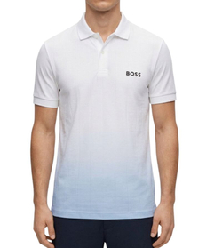 Теннисное поло BOSS TOC Serve 1 Shirt - white