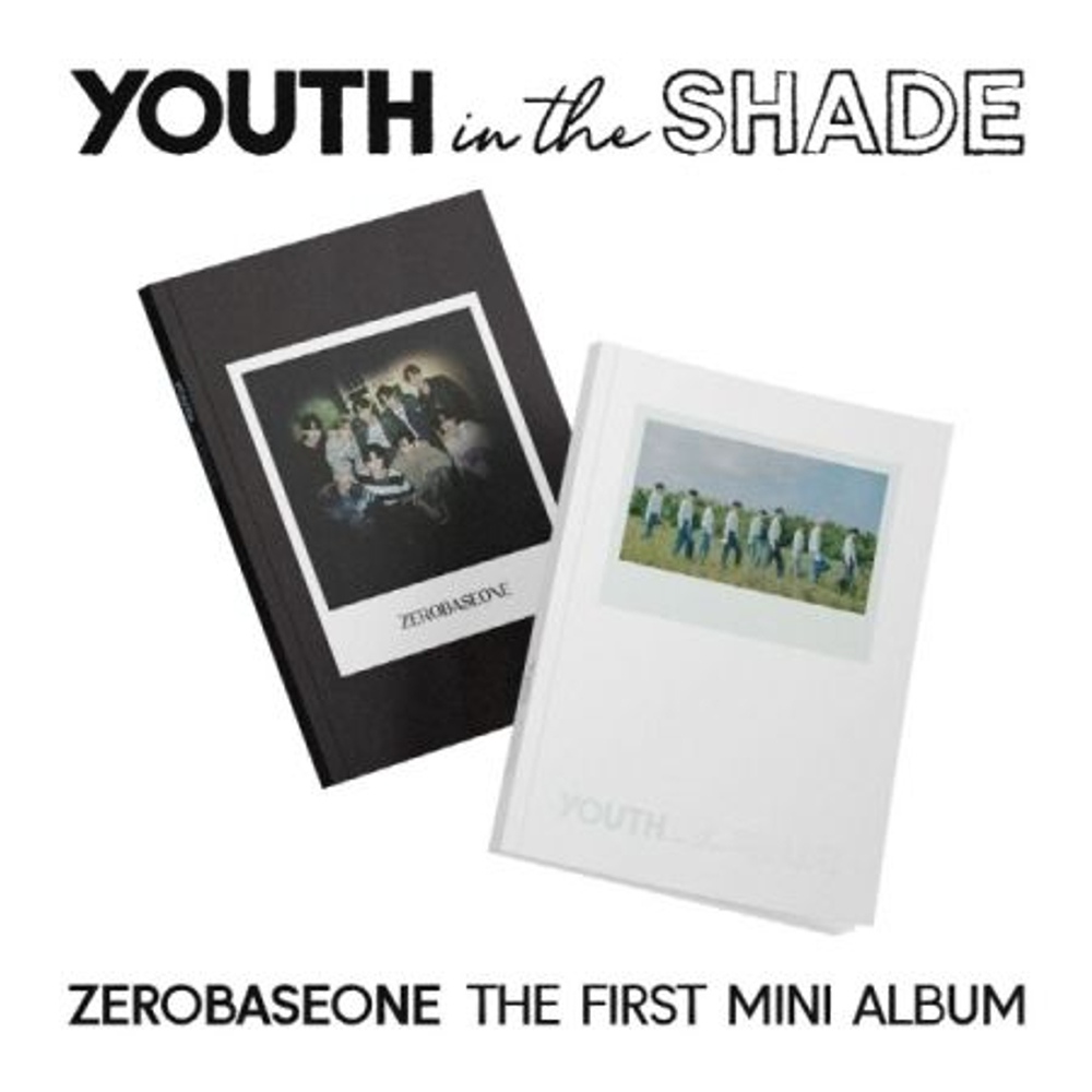 Альбом ZEROBASEONE - YOUTH IN THE SHADE 1st Mini Album 2 Version SET