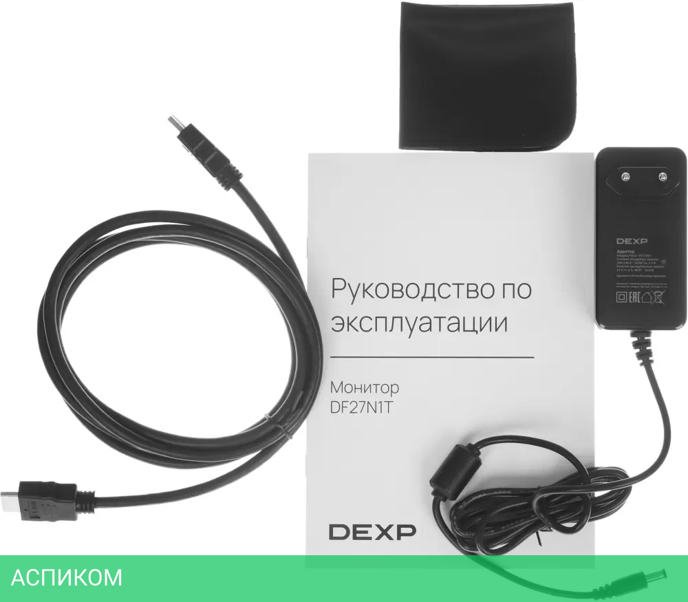 Монитор DEXP DF27N1T черный