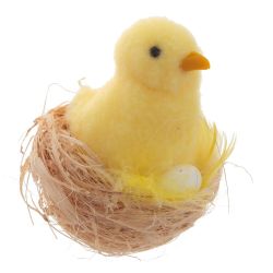 GAEM Фигурка декоративная "Цыпленок", L6 W6 H7 см, 3в.