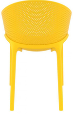 Кресло пластиковое, Siesta Contract Sky, желтый