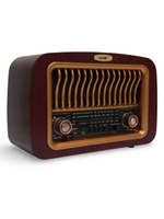 Радиоприемник в ретро стиле+MP3 плеер, Bluetooth TWS NS-6656BT