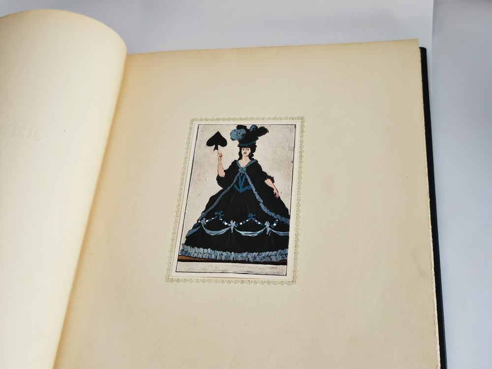 "Пиковая дама А.С. Пушкина. Иллюстрации Александра Н.Бенуа". А.С. Пушкин. 1917г.