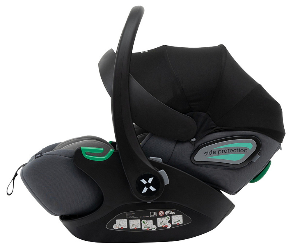 Автокресло Agex i-Safe с базой Isofix Base 360 AIS521 Grey