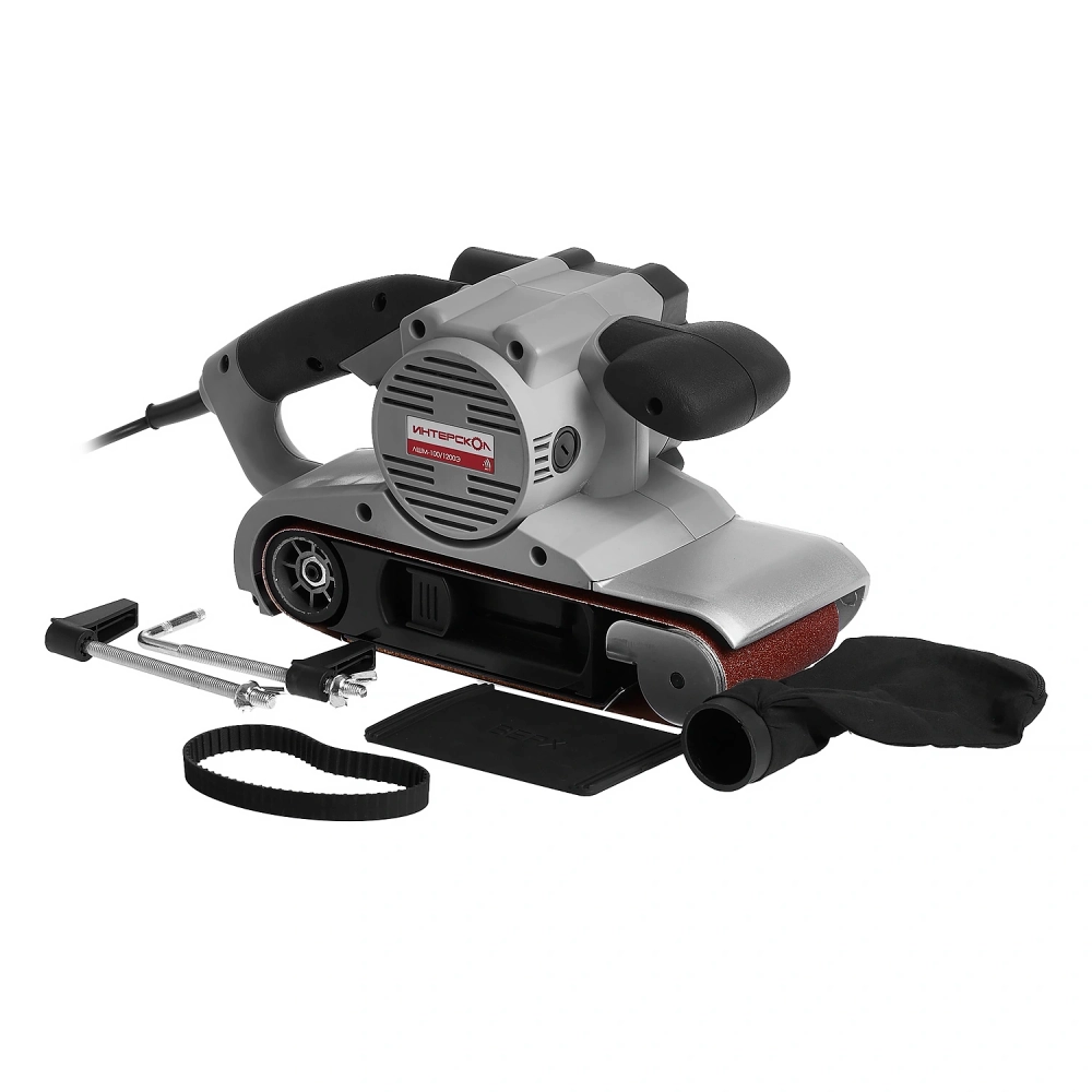 Ленточношлифовальная машина ИНТЕРСКОЛ ЛШМ-100/1200Э