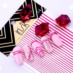 Irisk Лента гибкая для дизайна Розовая (14)