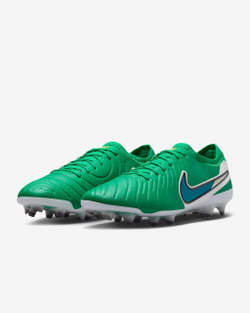 Бутсы Nike Tiempo Legend 10 Elite FG - зеленый