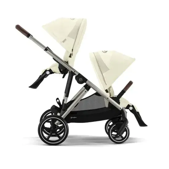 Коляска для двойни 2 в 1 Cybex Gazelle S (Seashell beige)