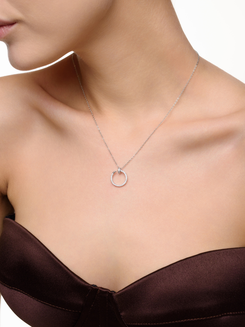 Колье "Ring Shine" Silver