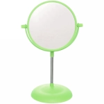 Зеркало настольное на ножке «Beauty», двухстороннее с увелич., микс 3 цвета, 30см, d-15см