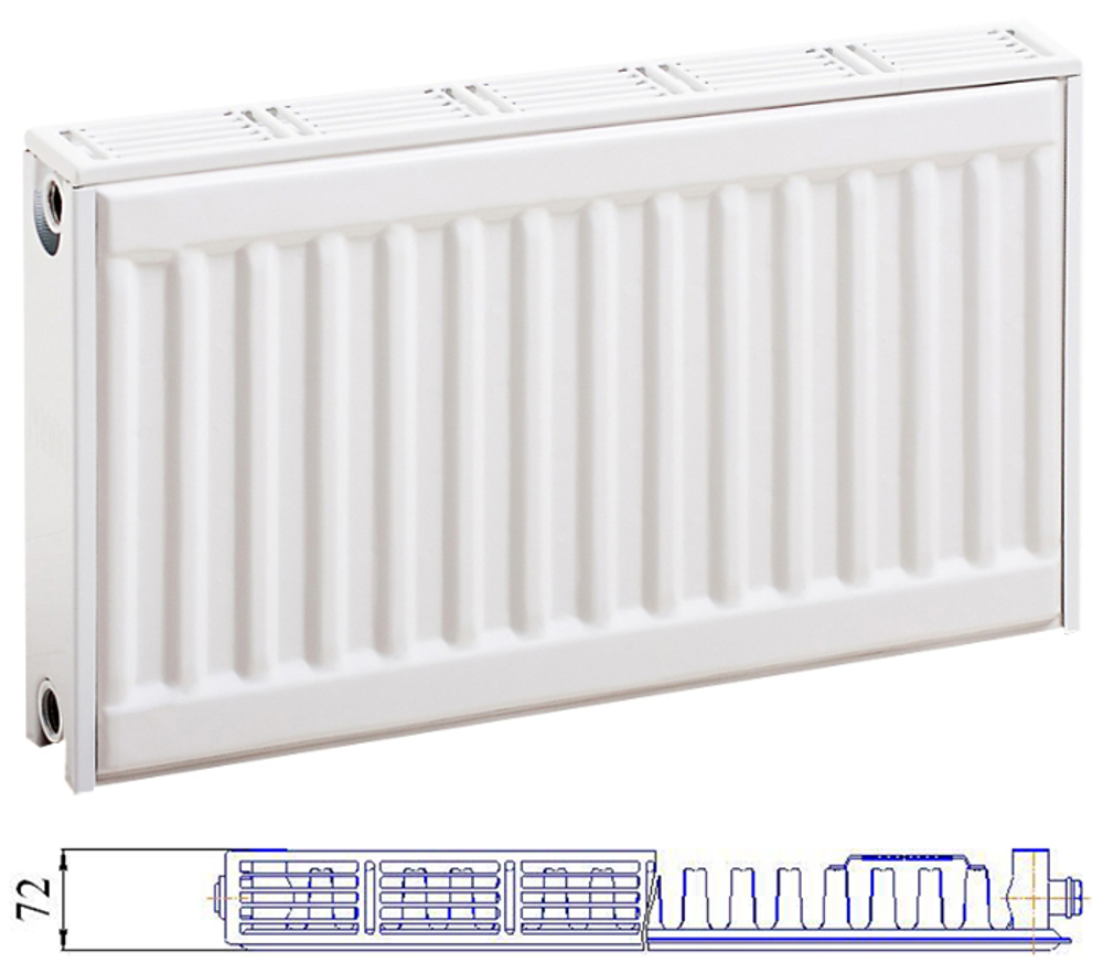 Радиатор стальной 11 500 х 400 Prado Classic