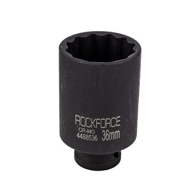 Головка ударная глубокая 36мм (12гр.), 1/2'' RockForce##Rock FORCE RF-4488536