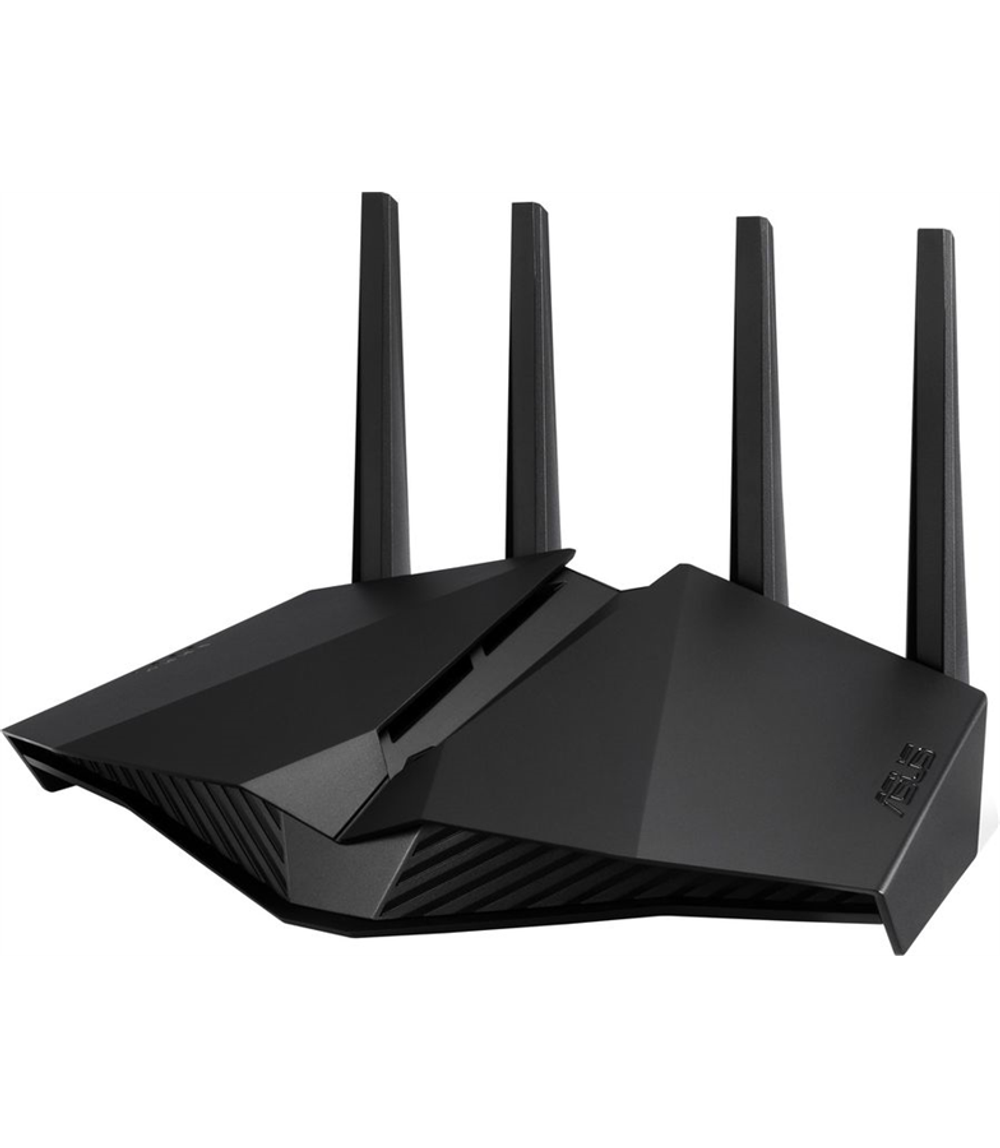Роутер ASUS RT-AX82U // AX5400 // 574 + 4804Mbps, 2,4 + 5 gGz, 4 antenna, USB, GBT LAN ; 90IG05G0-MU2R10