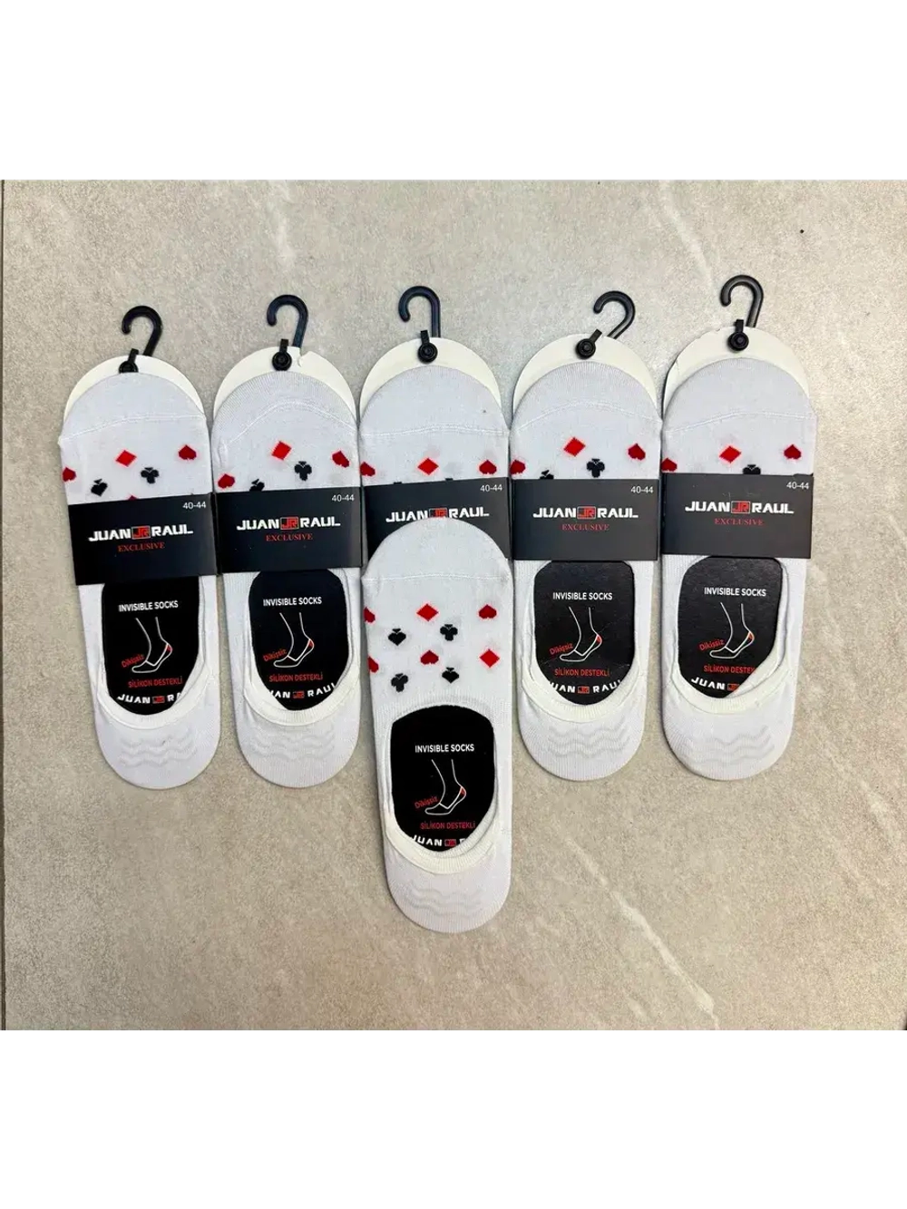 Следки комплект 6 пар 001-Бел