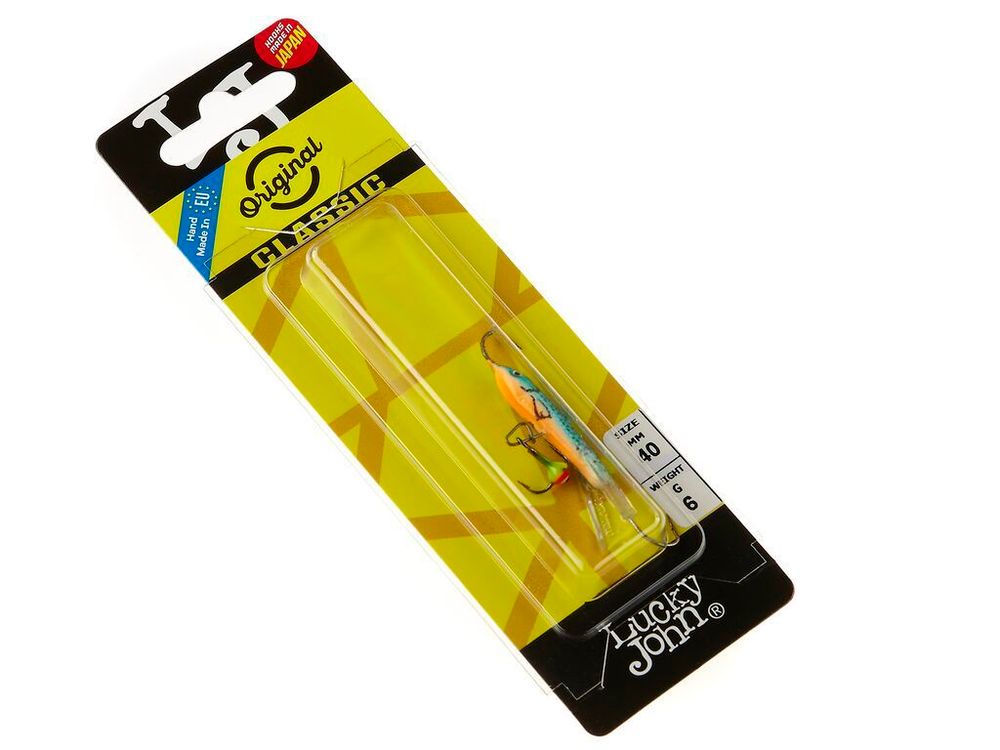 Балансир LUCKY JOHN Classic 4 (+тройник), 40 мм, цвет 53