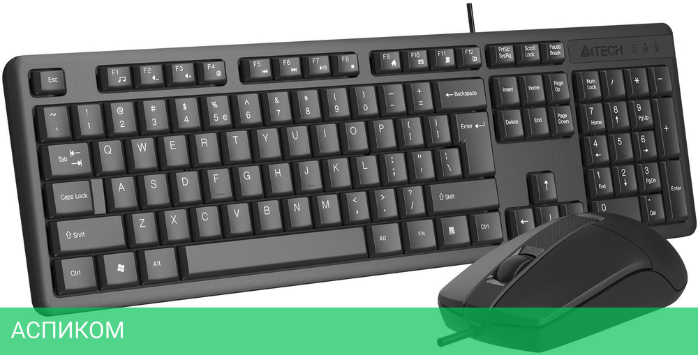 Набор периферии A4Tech KR-3330S черный