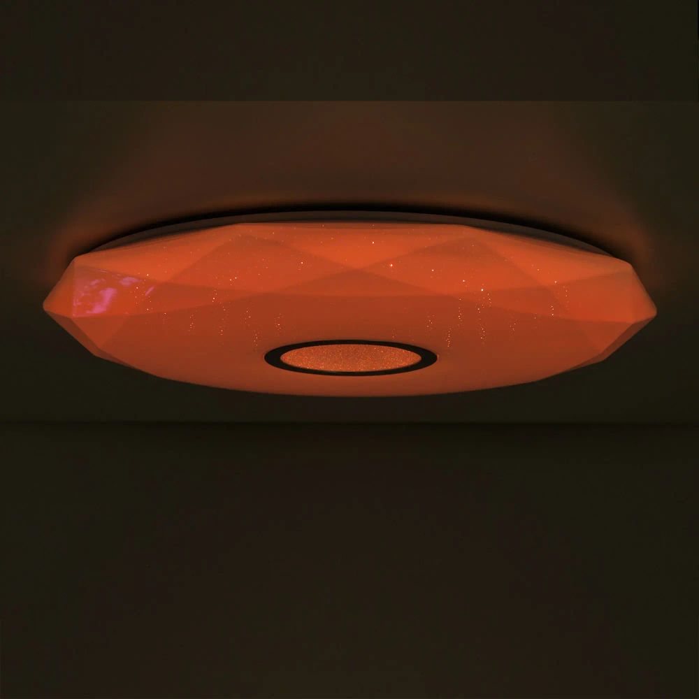 Citilux Диамант Смарт CL713A80G Умная люстра Хром