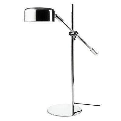 Лампа настольная Хром
