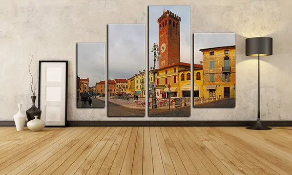 Модульная картина"Бассано-дель-Граппа"