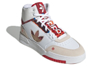 Adidas originals Drop Step XL "cny" Chinese New Year wear-resistant non-slip high-top sneakers for men and women with the same white and red