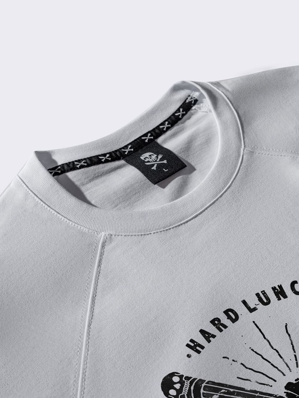 Лонгслив Hardlunch Fork and Knife белый