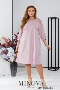 Платье 24-06-Пудра Minova