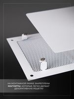 Вентиляционная решетка РД 250х250 Белый