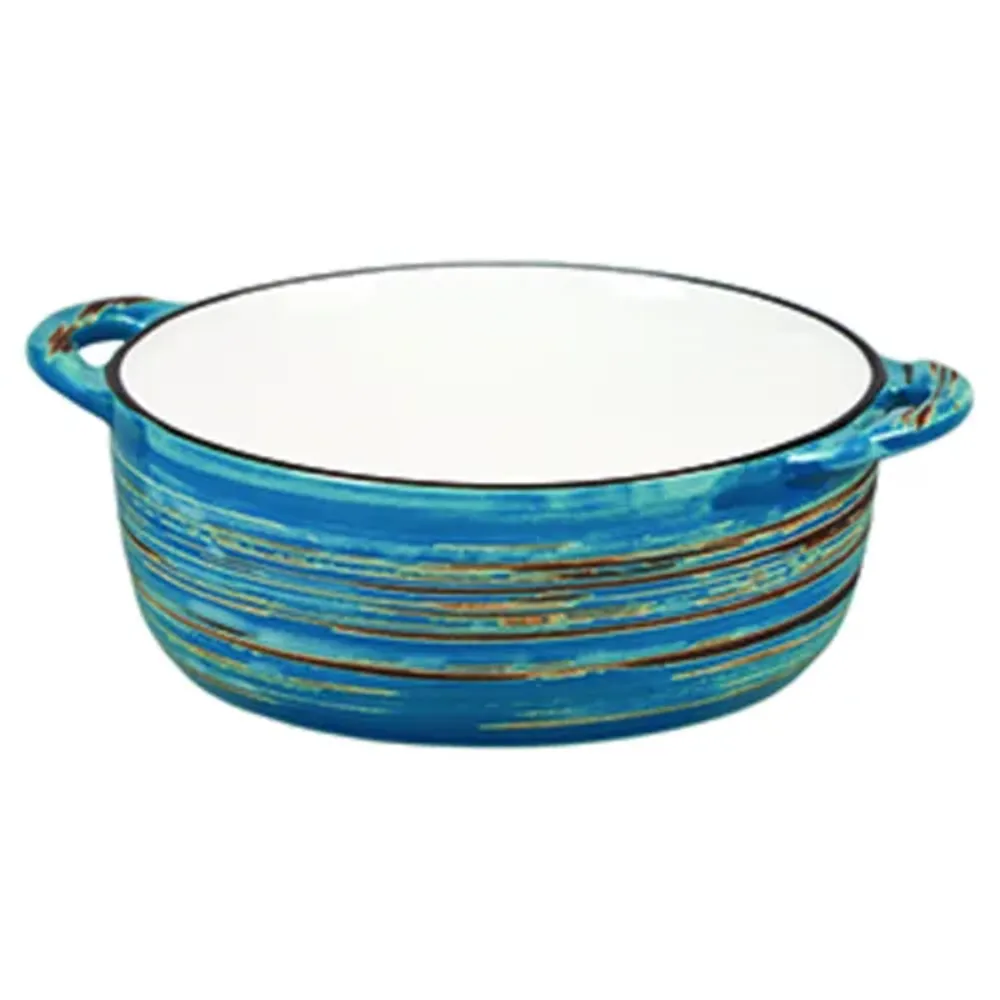 Бульонница 550 мл d 14,5 см h5,5 см Texture Dark Blue P.L. Proff Cuisine [6]