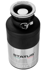 Измельчитель пищевых отходов Status EC075, черный, серебристый металлик (09810901)