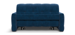 Диван Босс Слип 140 Велюр Монолит синий