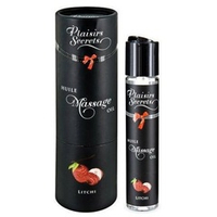 Массажное масло с ароматом личи Plaisir Secret Huile de Massage Gourmande Litchi 59мл